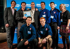 Canada's Restoration Services' team at the HomeStars Winners